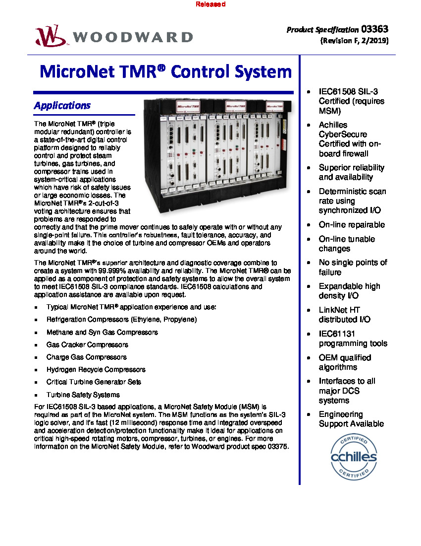 First Page Image of 5466-1047 MicroNet TMR Module Manual.pdf